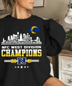 Los Angeles Rams NFC West Division Champion Sweatshirt, Hoodie, Shirt Gifts for Fans