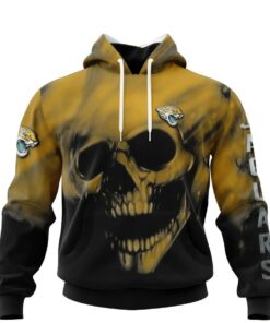 Los Angeles Rams Skull Hoodies Custom Name & Number Gifts for Fans