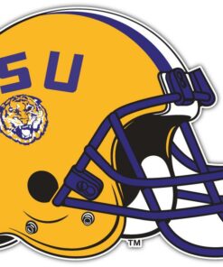 Louisiana State LSU Tigers NCAA Logo Vinyl Decals Sticker For Car Truck Door And Window Laptop Gifts For Fans