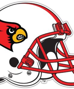 Louisville Cardinals NCAA Logo Vinyl Decals Sticker For Car Truck Door And Window Laptop