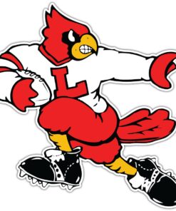 Louisville Cardinals NCAA Logo Vinyl Decals Sticker For Car Truck Door And Window Laptop Best Gift For Fan