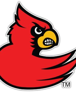 Louisville Cardinals NCAA Logo Vinyl Decals Sticker For Car Truck Door And Window Laptop Gift For Fan