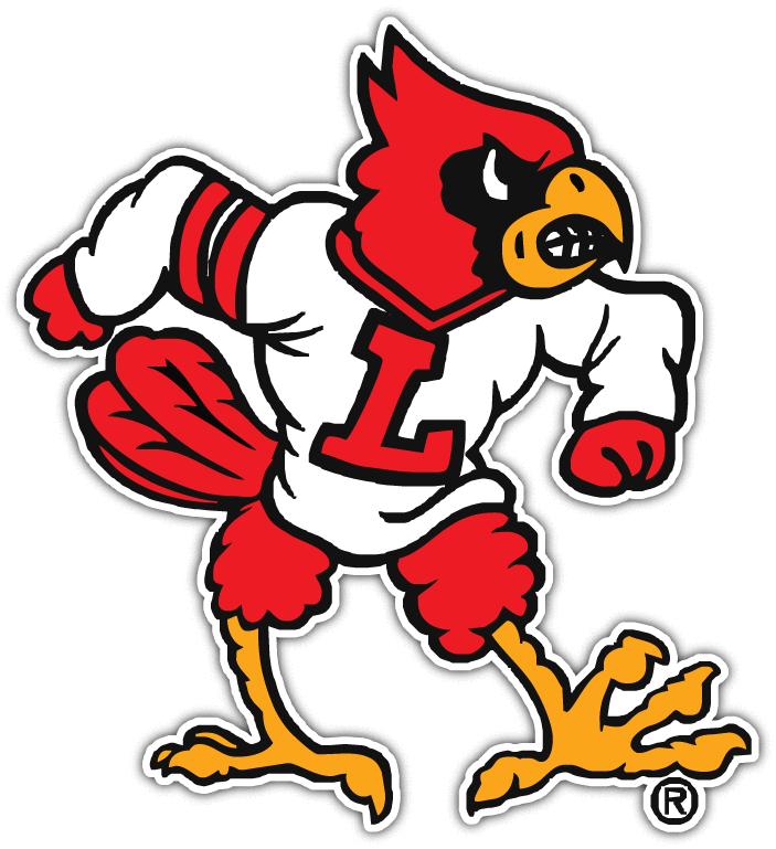 Louisville Cardinals NCAA Logo Vinyl Decals Sticker For Car Truck Door And Window Laptop Gifts For Fan