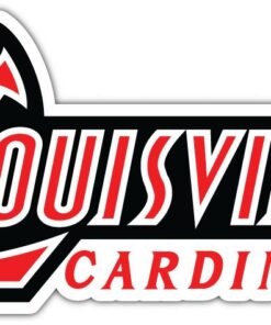 Louisville Cardinals NCAA Logo Vinyl Decals Sticker For Car Truck Door And Window Laptop Gifts For Fans