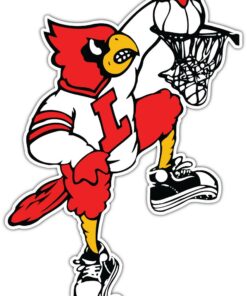 Louisville Cardinals NCAA Vinyl Decals Sticker For Car Truck Door And Window Laptop Gifts For Fan