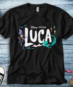 Luca and Alberto Sea Monsters Disney Unisex Tee Adult T-shirt Kid Shirt Long Sleeve Hoodie Sweatshirt Woman's Tank