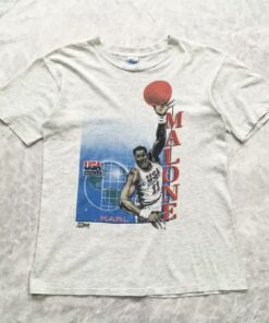 Malone Jazz BNA Dream Team Olympic T Shirt Hoodie Sweatshirt Full Size Full Color Gift for BNA Fans