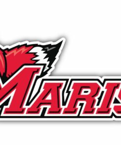 Marist Red Foxes University College NCAA Logo Vinyl Decals Sticker For Car Truck Door And Window Laptop Gifts For Fans