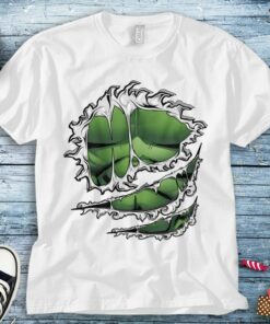 Marvel Avengers Hulk Ripped Costume T-Shirt Unisex Tee Adult T-shirt Kid Shirt Long Sleeve Hoodie Sweatshirt Women's Tank