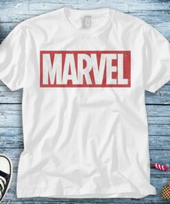 Marvel Classic Logo Movie Graphic T-Shirt Unisex Tee Adult T-shirt Kid Shirt Long Sleeve Hoodie Sweatshirt Women's Tank