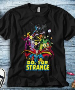 Marvel Doctor Strange Classic Comic Scene In The Multiverse Of Madness T-Shirt Unisex Adult T-shirt Kid Shirt Long Sleeve Women's Tank