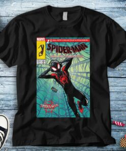 Marvel Spider-Man Spiderverse Collectors Comic Cover Unisex Tee Adult T-shirt Kid Shirt Long Sleeve Hoodie Sweatshirt Woman's Tank