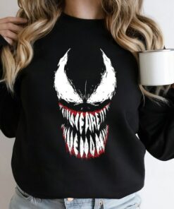 Marvel Venom We Are Venom Face Grin Graphic Unisex Tee Adult T-shirt Kid Shirt Long Sleeve Hoodie Sweatshirt Women's Tank