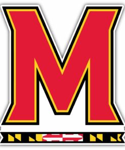 Maryland Terrapins Terps College NCAA Logo Vinyl Decals Sticker For Car Truck Door And Window Laptop Gifts For Fans