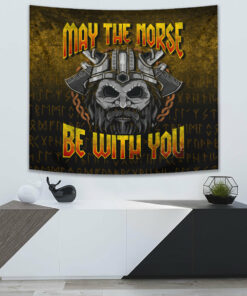 May The Norse Be With You Tapestry for Wall Décor