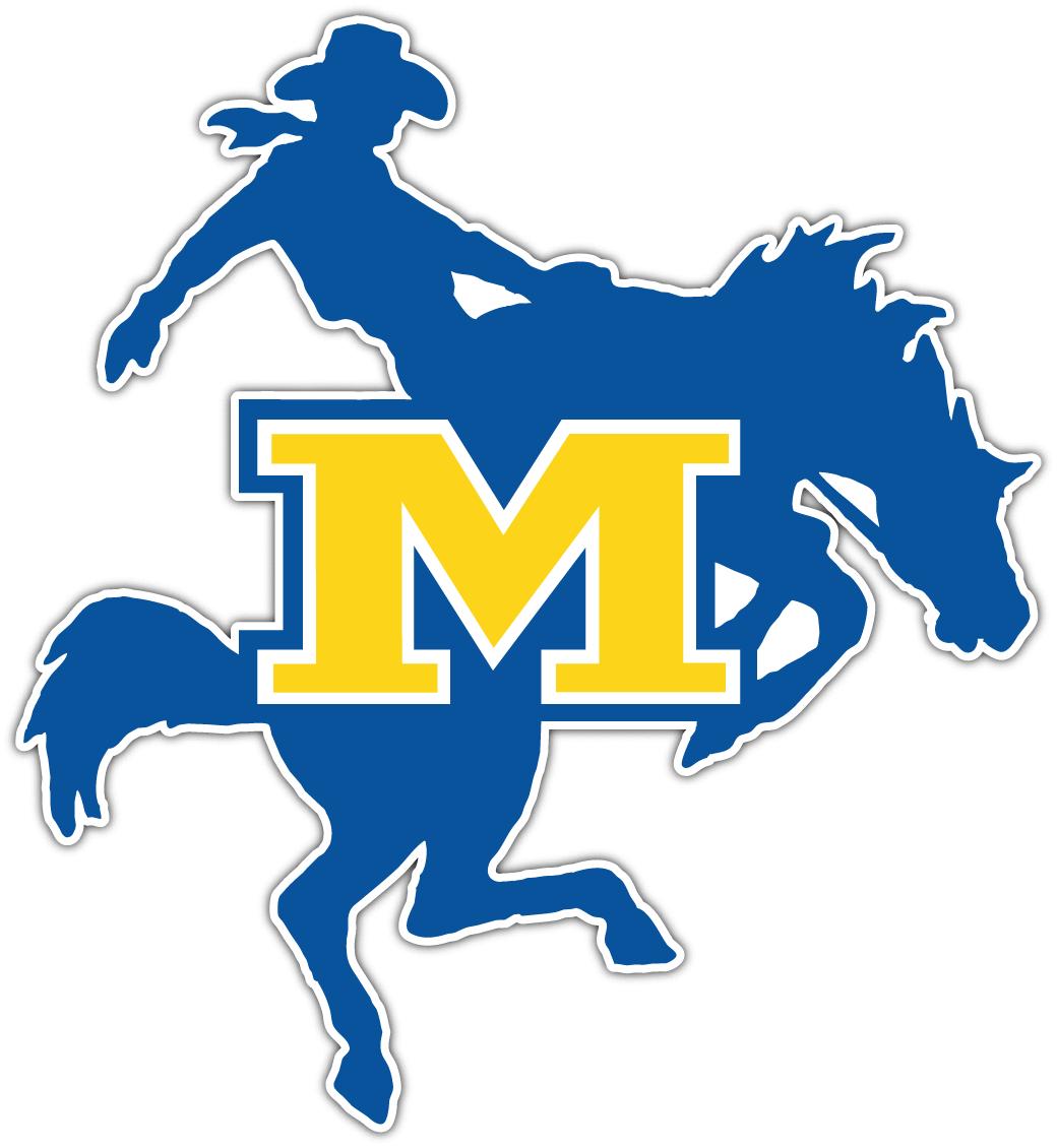 McNeese State Cowboys NCAA Logo Vinyl Decals Sticker For Car Truck Door And Window Laptop Gifts For Fans