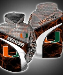 Miami Hurricanes Armor And Thunder 3D All Over Print Zip Hoodie Gifts For Ncaa Fans