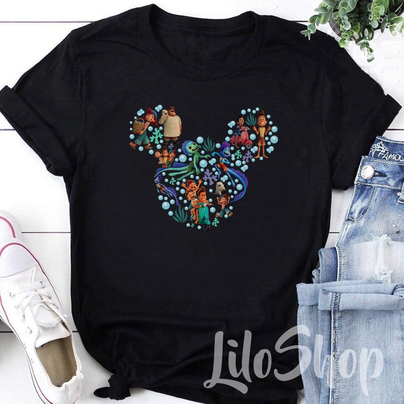 Mickey Luca Disney Shirt, Luca Family Shirts, Disney Inspired, Luca Shirt, Matching Disney Shirt, Disneyland Vacation Gift Adult Kid Toddler Tee
