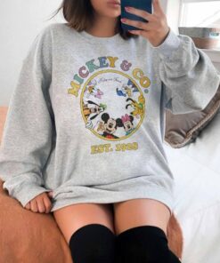 Mickey and Co EST.1928 Sweatshirt, Mickey Minnie Sweater, Mickey And Friends, WDW, Disneyland, Magic Kingdom Shirt, Vintage Disneyland