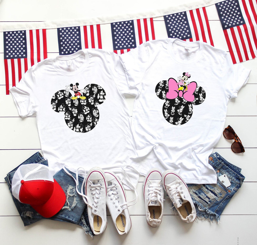 Mickey and Minnie Shirts, Couples Disney Shirts, Disney Anniversary Shirt, Matching Disney Couples Shirts, Disney matching tees, Disney trip Gift Adult Kid Toddler Tee
