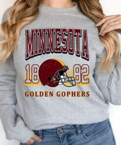 Minnesota Crewneck Sweatshirt, Vintage Minnesota Football Sweatshirt, Football Fan Shirt, University Football Fan Shirt