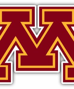 Minnesota Golden Gophers College NCAA Logo Vinyl Decals Sticker For Car Truck Door And Window Laptop Gifts For Fans