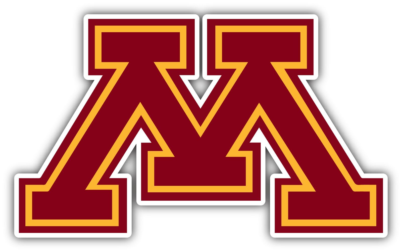Minnesota Golden Gophers College NCAA Logo Vinyl Decals Sticker For Car Truck Door And Window Laptop Gifts For Fans