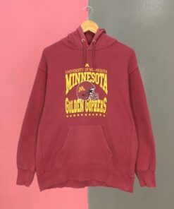 Minnesota Golden Gophers Hoodie Sweatshirt, NCAA Football Division Pullover Sweater