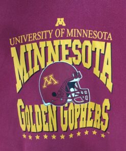Minnesota Golden Gophers Hoodie Sweatshirt, NCAA Football Division Pullover Sweater