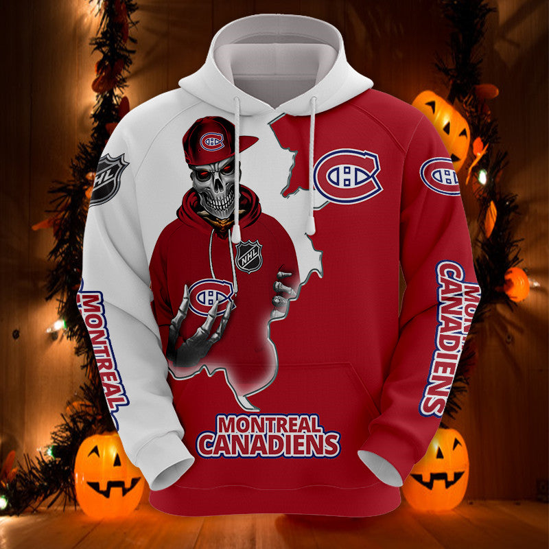 Minnesota Wild Skull Hoodies Gifts for Fans