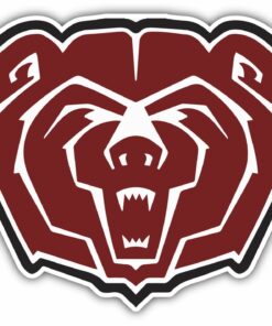 Missouri State Bears University College NCAA Logo Vinyl Decals Sticker For Car Truck Door And Window Laptop Gifts For Fans