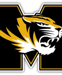 Missouri Tigers University College NCAA Logo Vinyl Decals Sticker For Car Truck Door And Window Laptop Gift For Fans