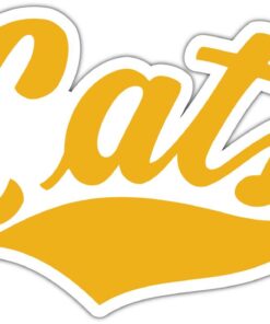 Montana State Bobcats Cats NCAA Logo Vinyl Decals Sticker For Car Truck Door And Window Laptop Gifts For Fans