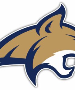 Montana State Bobcats College NCAA Logo Vinyl Decals Sticker For Car Truck Door And Window Laptop Gifts For Fans