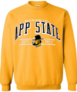 Mv Sport App 1899 Yosef Emb Crew, App State Shirts Gifts for Fans