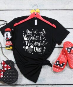 My oh My What a Wonderful Day, Disney Shirts, Disney Shirts for Women, Disney World Shirt, Disney Shirt, Magic Kingdom Shirt, Disney Gift For Men Women Kid Hoodie Sweatshirt Toddler Shirt