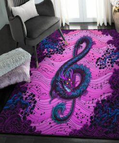 Mythical Creature Area Rug, Pastel Goth Music Dragon Rug, Dragon Area Rug, Dragon Themed Rugs, Gift For Dragon Lovers, Personalized Rug, Carpet For Living Room, Bedding Room Home Decor DG164