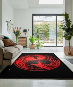 Mythical Creature Bedroom Rugs, Dragon Rug, Dragon Area Rug, Dragon Themed Rugs, Gift For Dragon Lovers, Personalized Rug, Carpet For Living Room, Bedding Room Home Decor DG125
