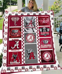 NCAA Alabama Crimson Tide Blanket Gifts For Fans