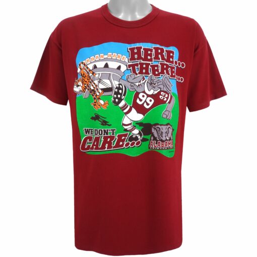 NCAA Alabama Crimson Tide T-Shirt 1999 Vintage Style Hoodie Sweatshirt Reprinted Full Size Gifts for Fans