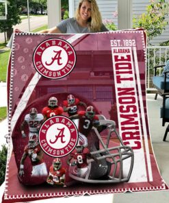 NCAA Alabama Crimson Tide Universtiy Sherpa Fleece Blanket