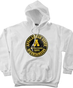 NCAA Appalachian State Mountaineers 50/50 Blended 8 Ounce Vintage Circle Hooded Sweatshirt