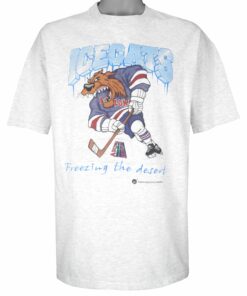 NCAA Arizona Icecats Freezing the Desert T-Shirt 1999 Vintage Style Hoodie Sweatshirt Reprinted Full Size Gifts for Fans