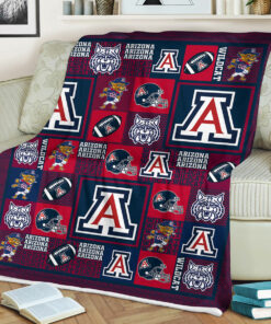 NCAA Arizona Wildcats Blanket Gifts for University Football Fans