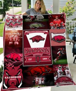 NCAA Arkansas Razorbacks Blanket College Student Gift