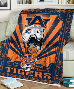 NCAA Auburn Tigers Sherpa Fleece Blanket