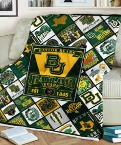 NCAA Baylor Bears Sherpa Fleece Blanket