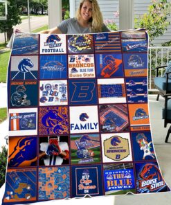 NCAA Boise State Broncos Sherpa Fleece Blanket
