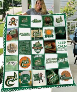 NCAA Charlotte 49ers Sherpa Fleece Blanket