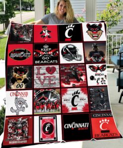 NCAA Cincinnati Bearcats Sherpa Fleece Blanket